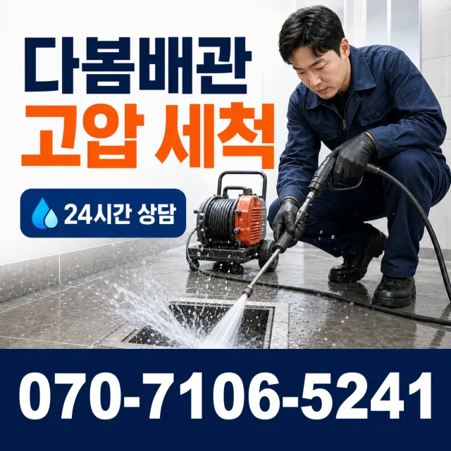 충남 당진시 송악읍 고대리 배관고압세척 상담 이미지 4
